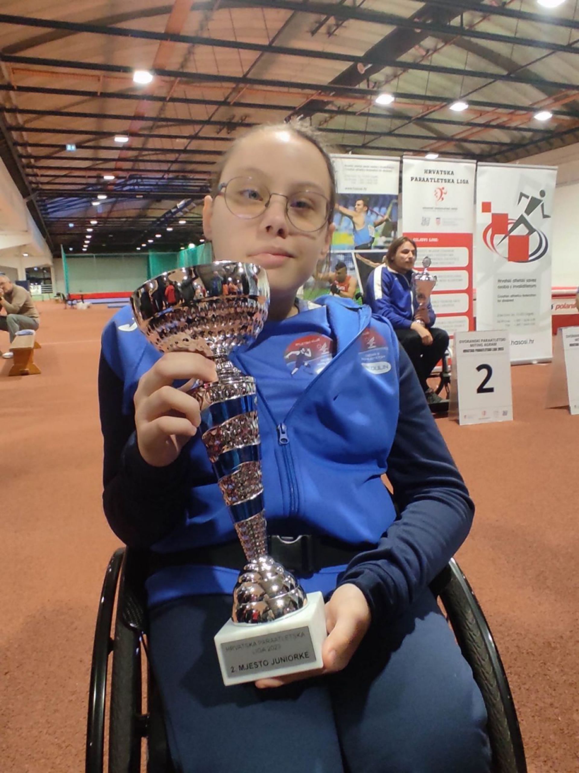 Denia Novosel osvojila 2. mjesto paraatletske lige